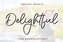 Delightful | Script Font