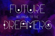 Futare - Futuristic Display Font, a Serif Font by RabbitAndPencil (Thumbnail 3 of 5)