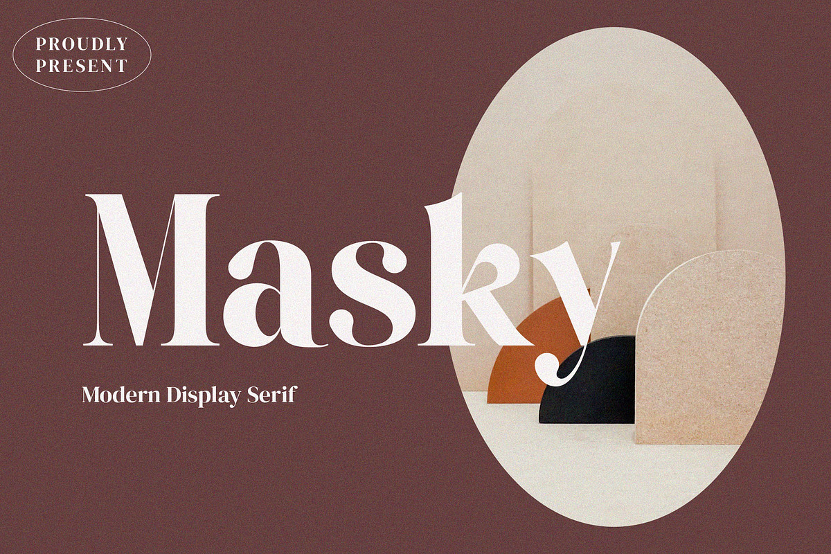 Masky Serif Font, a Serif Font by Graphicxell (Photo 1 of 10)