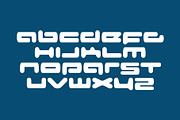 Cybernetik - Futuristic Y2K Font, a Sans Serif Font by HipFonts (Thumbnail 3 of 9)