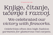 DT Augustina Slab 5 Subfamily, a Slab Serif Font by Deveze Type Foundry (Thumbnail 5 of 31)