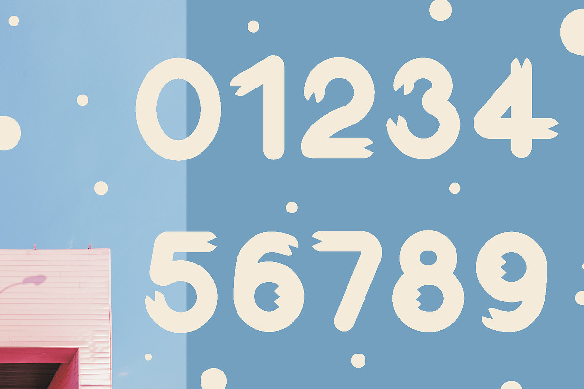 Cute Crab Display Font + Bonus, a Font by Yiru Chen Studio (Photo 5 of 16)