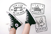 45 Passport Stamp Icons - Travel, an Outline Icon by Hatch Design Workshop (Thumbnail 3 of 10)