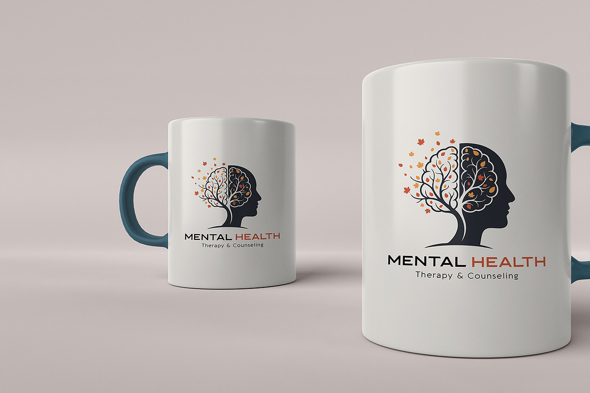 Mental Health Logo Template, a Branding & Logo Template by YUDesignStore (Photo 6 of 6)