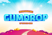 GUMDROP - Gaming Font, a Sans Serif Font by tokokoo (Thumbnail 1 of 10)