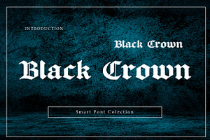 Black Crown, a Blackletter Font by Wow Magic