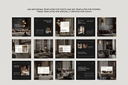 Interior Design Instagram Kit III, a Social Media Template by Instprofi | Studio Estimo (Thumbnail 7 of 13)