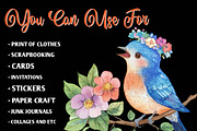 Watercolor Garden Fairies Floral, an Illustration by CreationArt (Thumbnail 4 of 9)