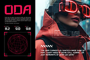 Syntech - Futuristic Display Font, a Sans Serif Font by Brand Earth (Thumbnail 6 of 7)