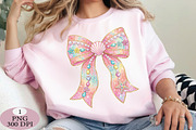 Summer Seashell Coquette Bow PNG, an Illustration by Daily.Designs (Thumbnail 2 of 5)