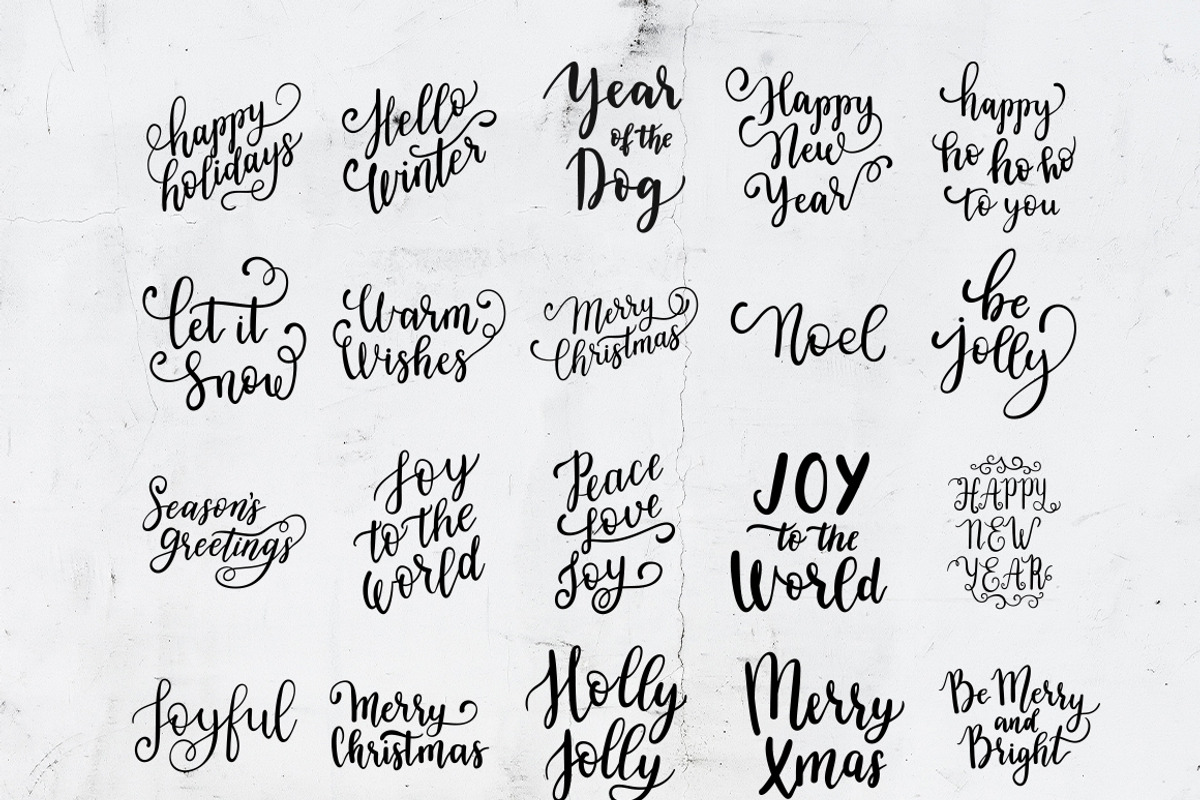 38 Christmas overlays + BONUS, a Decorative Illustration by Midstream (Photo 9 of 9)