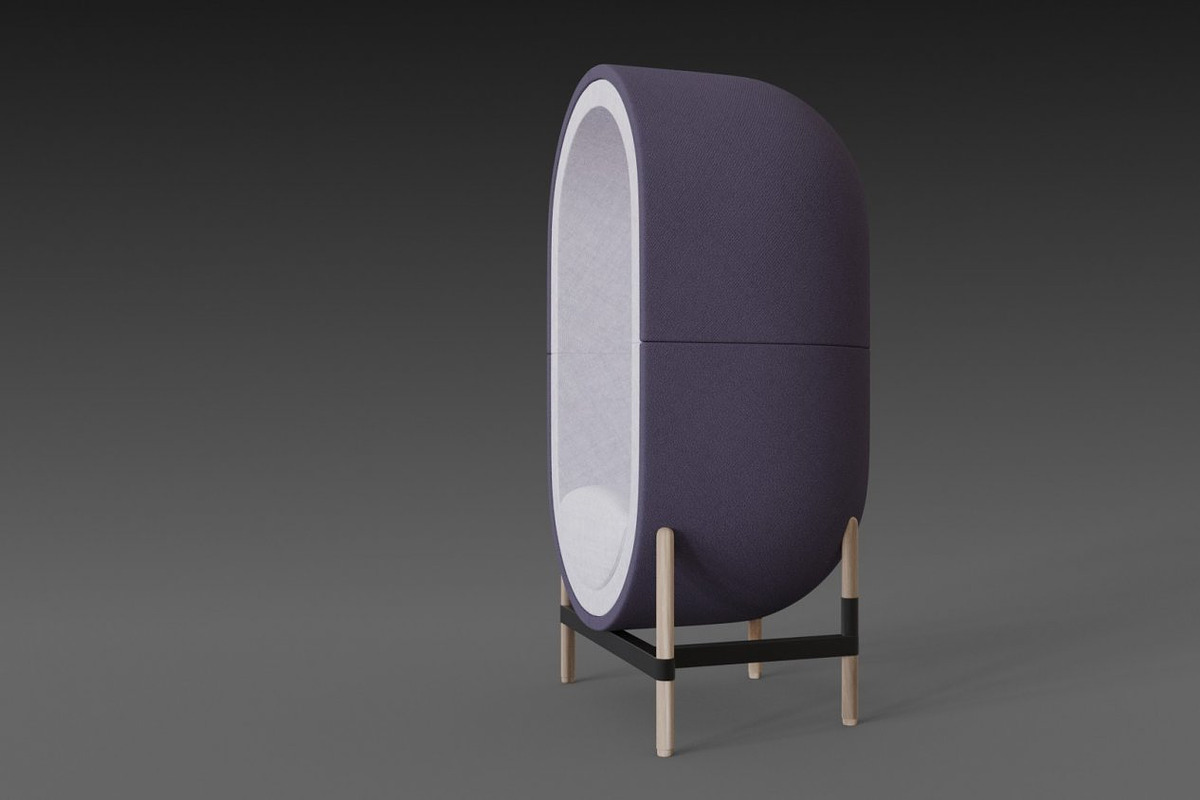 Capsule chair sofa, a 3D by NojskaAksjon (Photo 2 of 23)