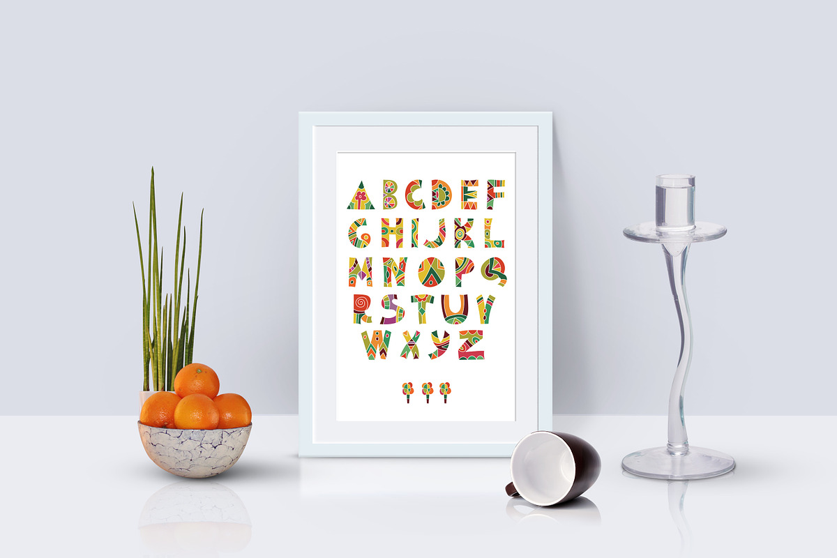 Decorative Fun Font preview 2