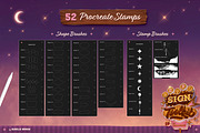 Retro Sign Toolkit 2.0 for Procreate, a Brush Add-On by Aurelie Maron (Thumbnail 3 of 8)