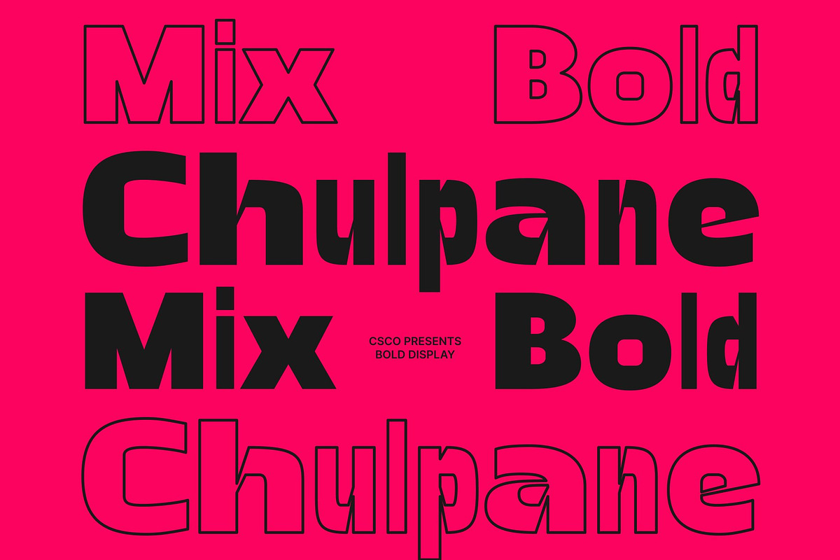 Chulpane Mix, a Sans Serif Font by Craft Supply Co. (Photo 1 of 8)