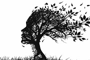 Tree Woman Laser Cut Bundle, a Graphic by Creativeshirt (Thumbnail 2 of 11)