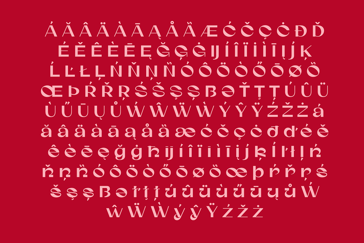 Gunter Display Font, a Sans Serif Font by That That Creative (Photo 13 of 20)