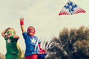 Flying Kite Overlays, an Object Graphic by DreamyOverlay (Thumbnail 1 of 4)