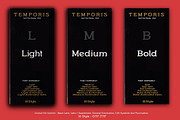 Temporis - Serif Font Family, a Serif Font by Artistic & Unique (Thumbnail 7 of 13)