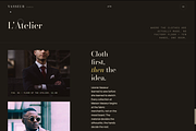 Vasseur Paris Fashion Template, a HTML Template by DigitalsDesigns (Thumbnail 6 of 7)