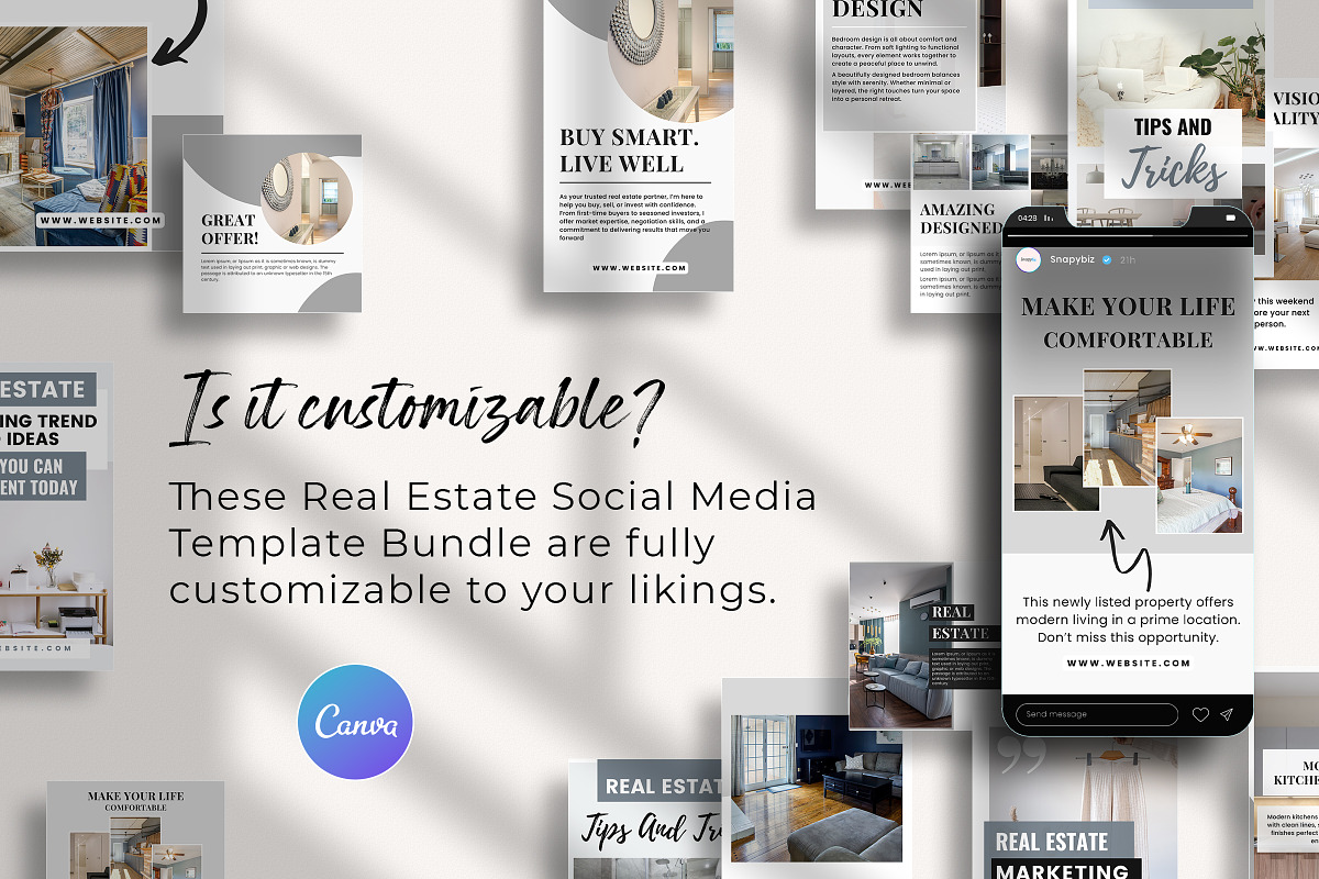 Real Estate Social Media Bundle preview 8