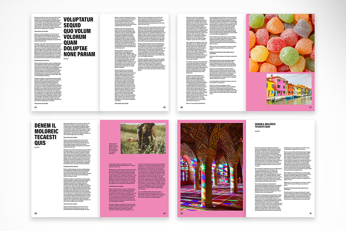 Bold and Modern Magazine Layout, a Print Template by McLittle Stock (Photo 5 of 7)