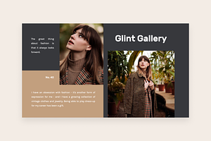 Glint Creative PowerPoint Template