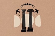 Ancient Greek, Mythology & Abstract, an Illustration by Camara Design (Thumbnail 3 of 9)