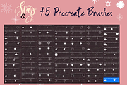 75 Procreate Brushes, Star Brushes, a Brush Add-On by Little Paperies (Thumbnail 4 of 4)