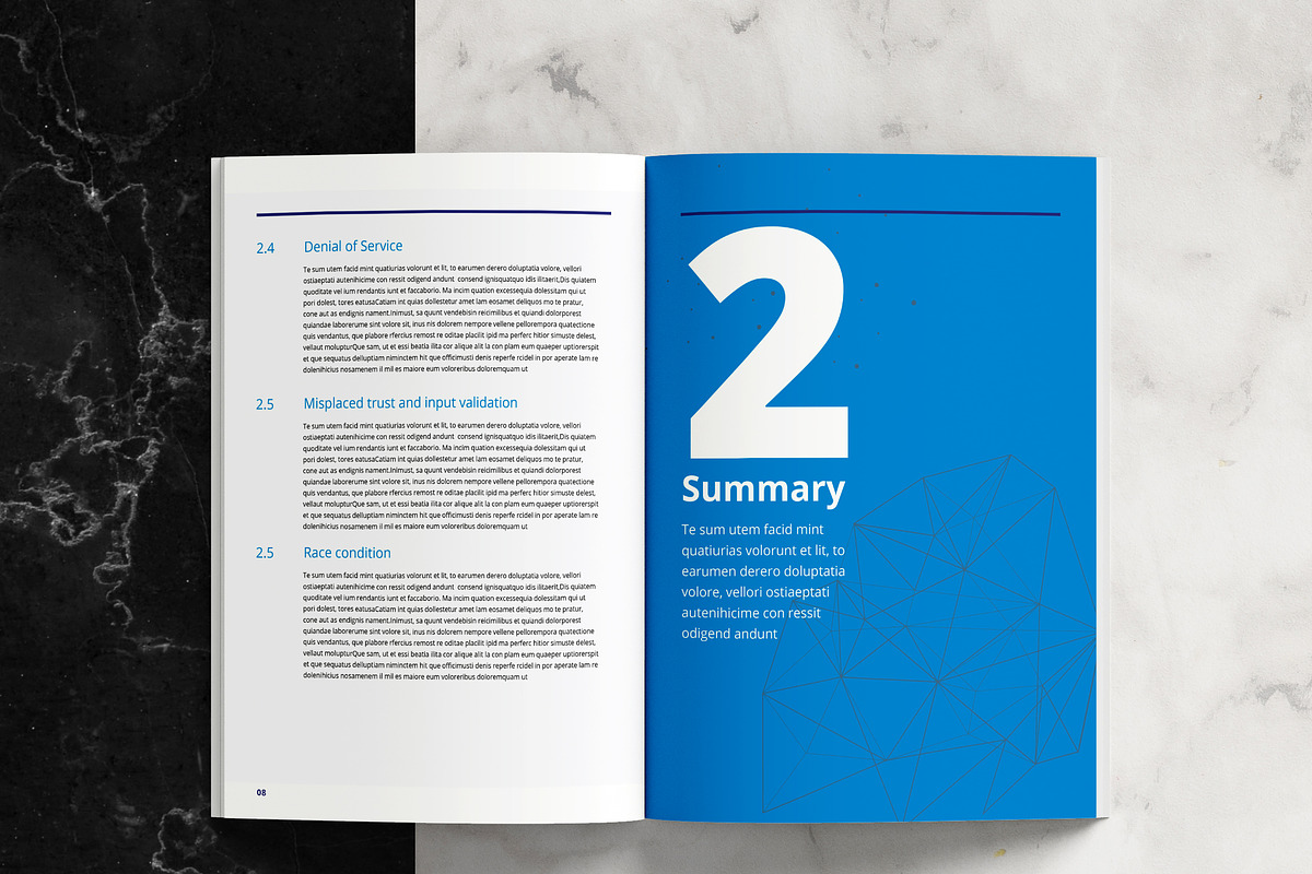 White Paper Template, a Brochure Template by azadcsstune (Photo 5 of 15)