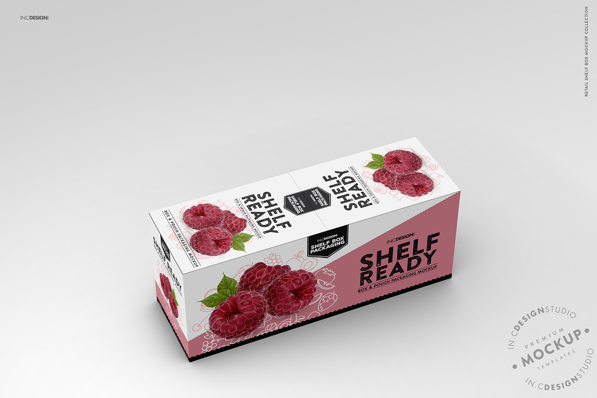 Retail Shelf Box 22 Packaging Mockup, a Packaging Mockup by INCDesign (Photo 9 of 11)