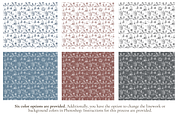 Pirate Toile de Jouy Print, a Background Graphic by Hughes Studio (Thumbnail 2 of 6)