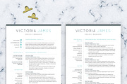 Modern Resume Template for Word, a Resume Template by SharpResumeFoundry (Thumbnail 2 of 7)