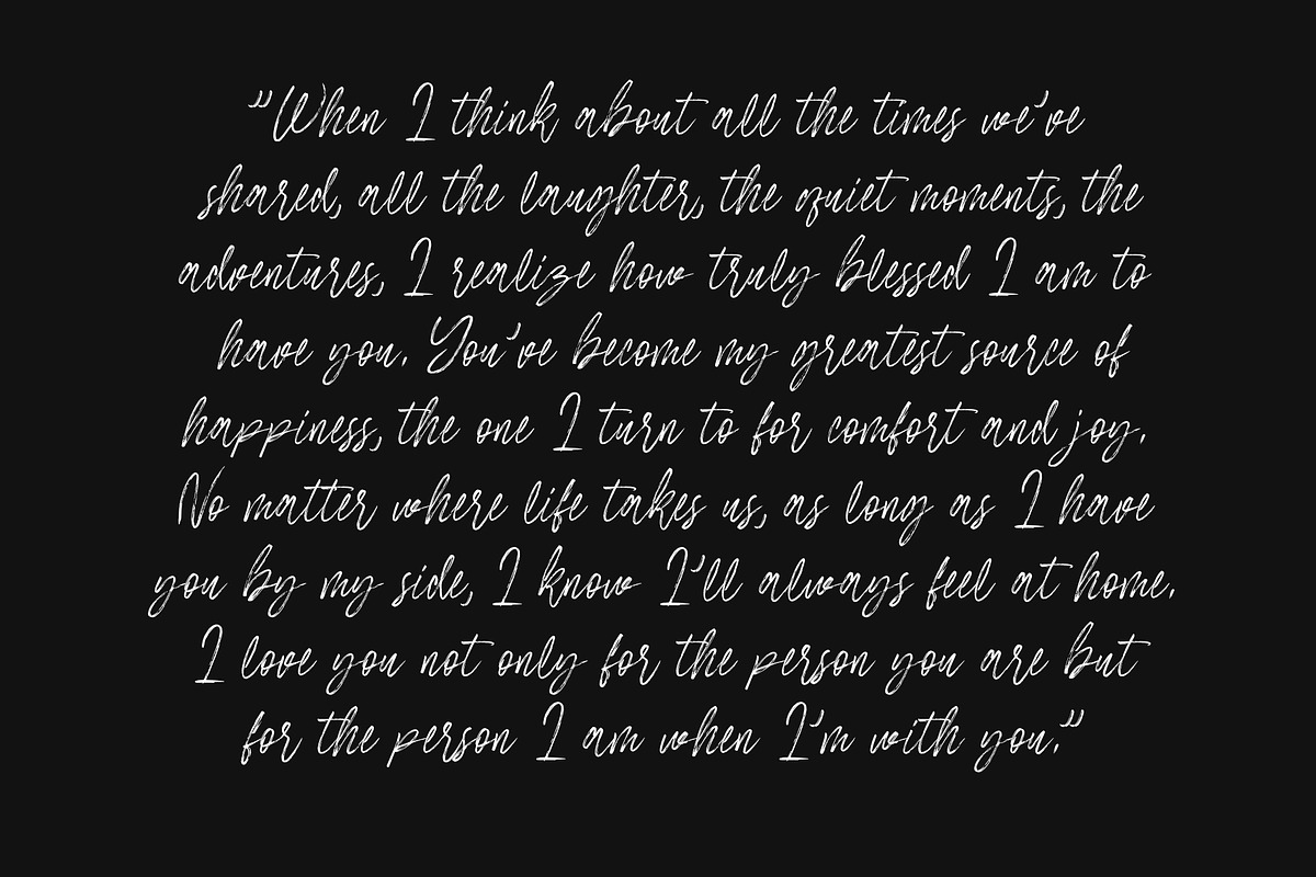Hockaige - Elegant Handwritten Brush, a Handwritten Font by Sealoung (Photo 4 of 12)