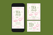 Tea Garden Party Flyer, a Flyer Template by graphicook (Thumbnail 3 of 3)