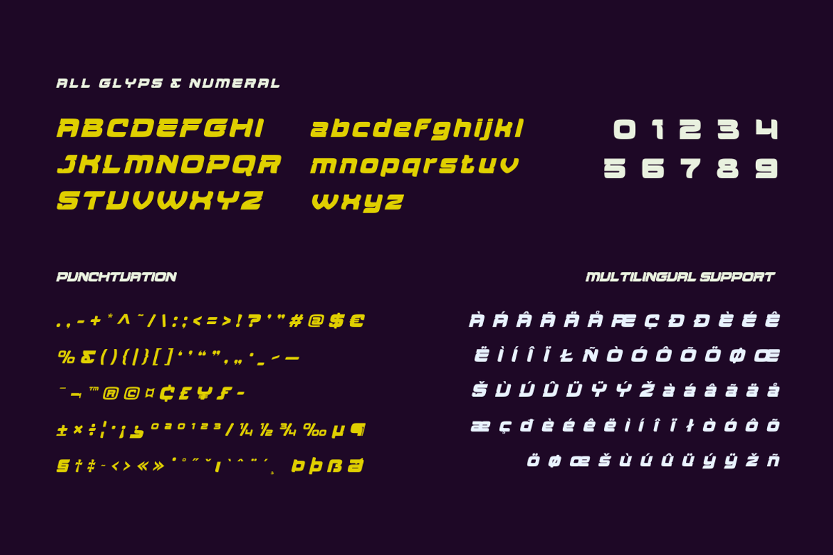 Aougtron | Athletic Font, a Font by twinstd (Photo 13 of 14)