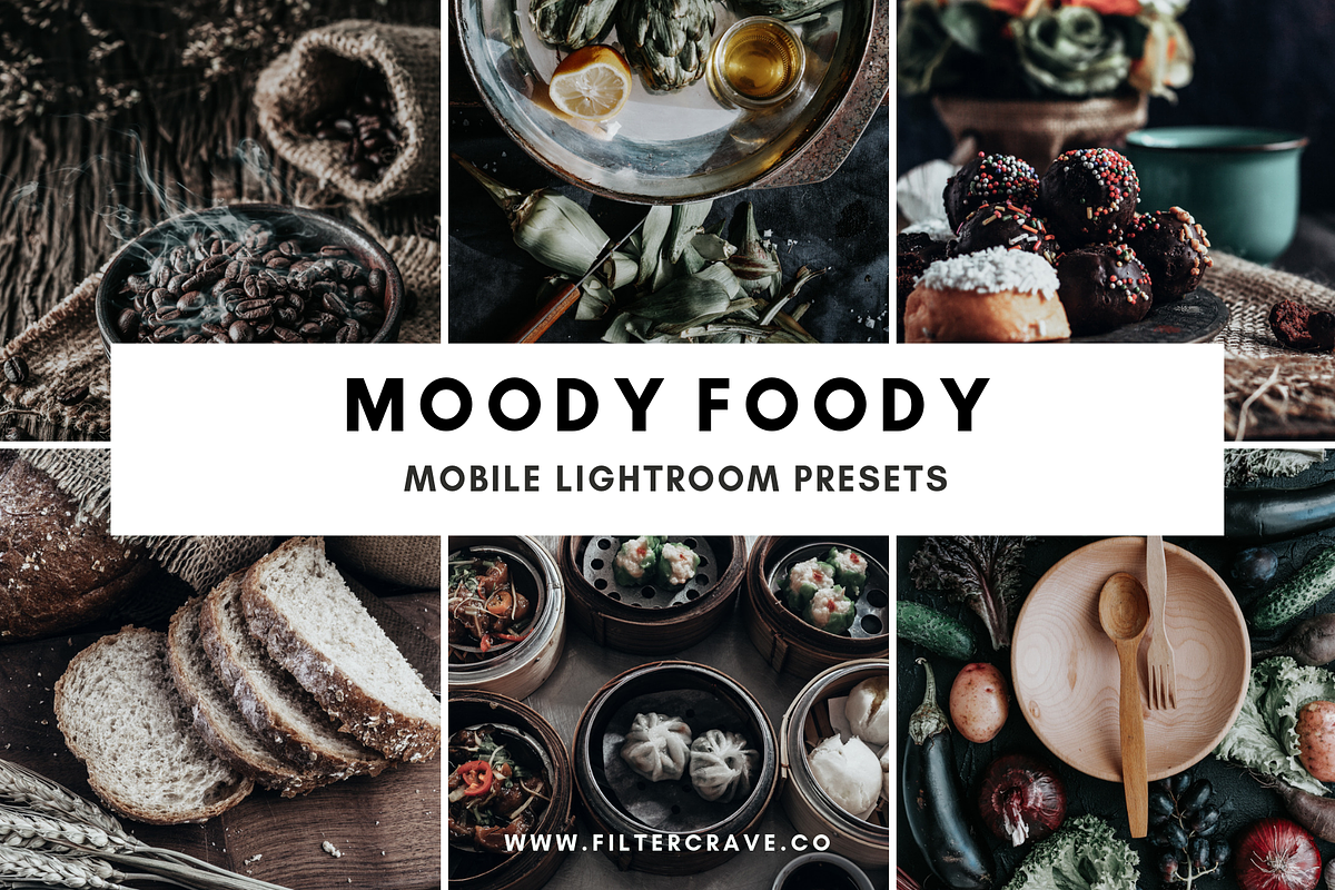 Moody Foody Lightroom Presets, an Action Add-On by Filtercrave (Photo 1 of 9)