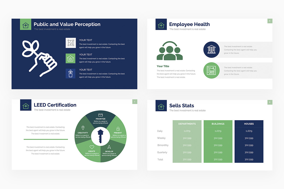 Leed Certification PowerPoint, a Presentation Template by slidequest