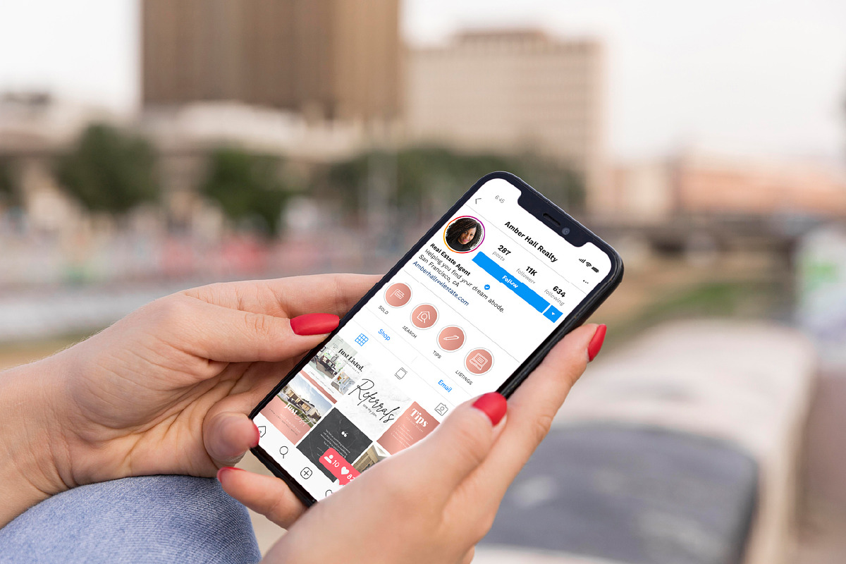Realtor Instagram Templates, a Marketing Template by Galaxybomb (Photo 7 of 7)