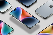 iPhone 14 PRO Mockup, an iPhone Mockup by Mocku (Thumbnail 11 of 17)