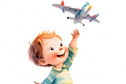 Cartoon children outdoors activities, a Person Illustration by Bubert Art (Thumbnail 6 of 7)
