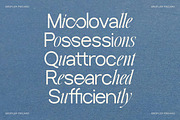Grofler Piscaro | A Hybrid Font, a Sans Serif Font by Typoraith Co (Thumbnail 9 of 10)