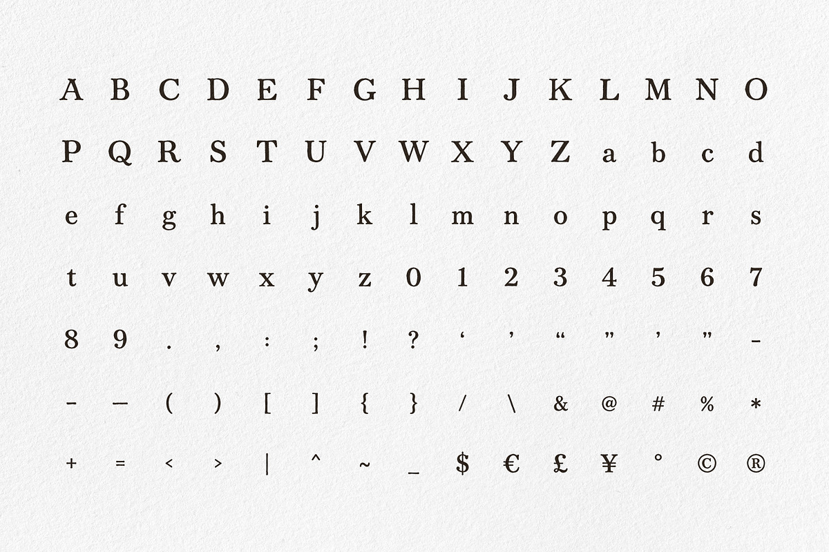 Sequana - A Vintage Old-Style Serif, a Serif Font by pixelbuddha.net (Photo 3 of 6)