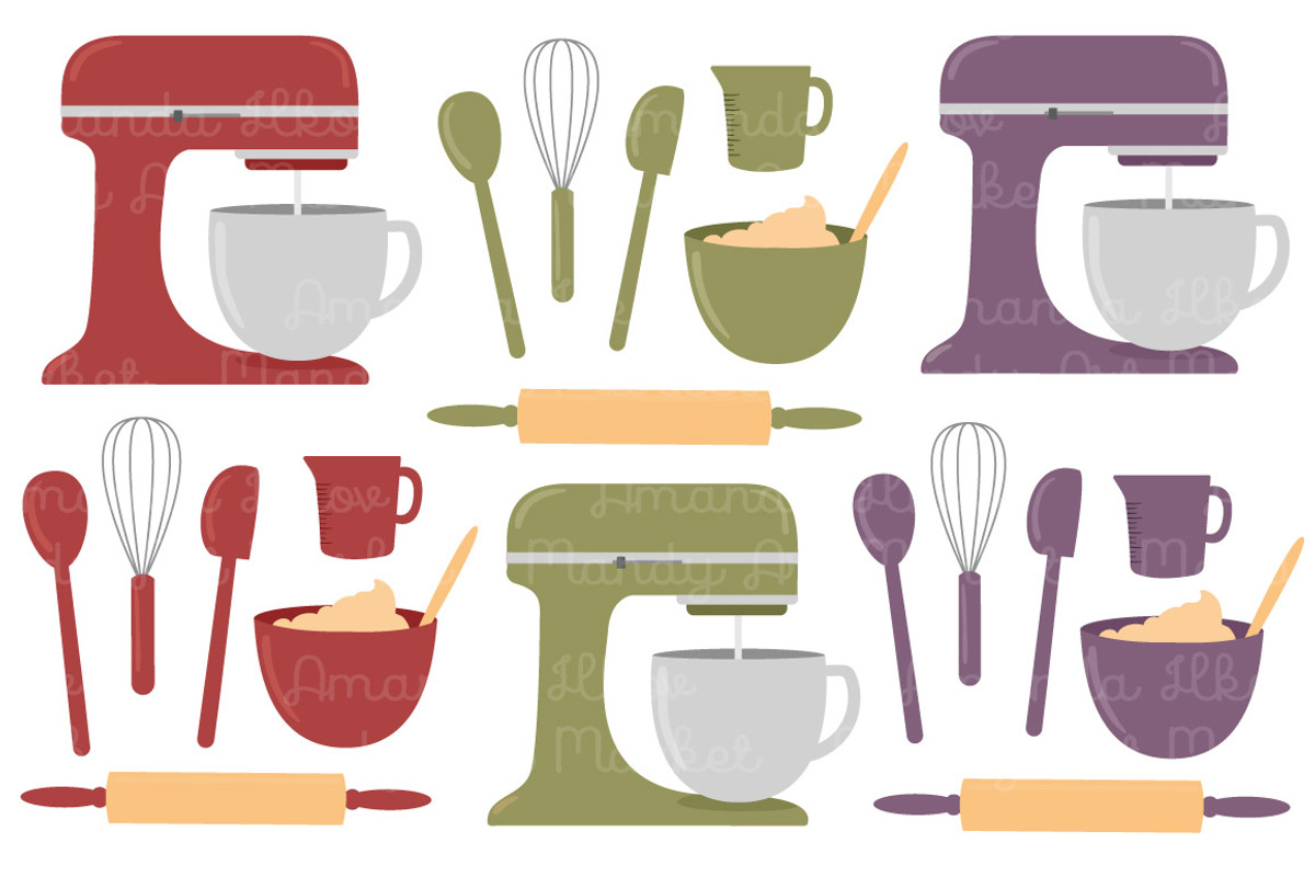 Autumn Baking Clipart & Vectors, an Illustration by Amanda Ilkov (Photo 3 of 4)