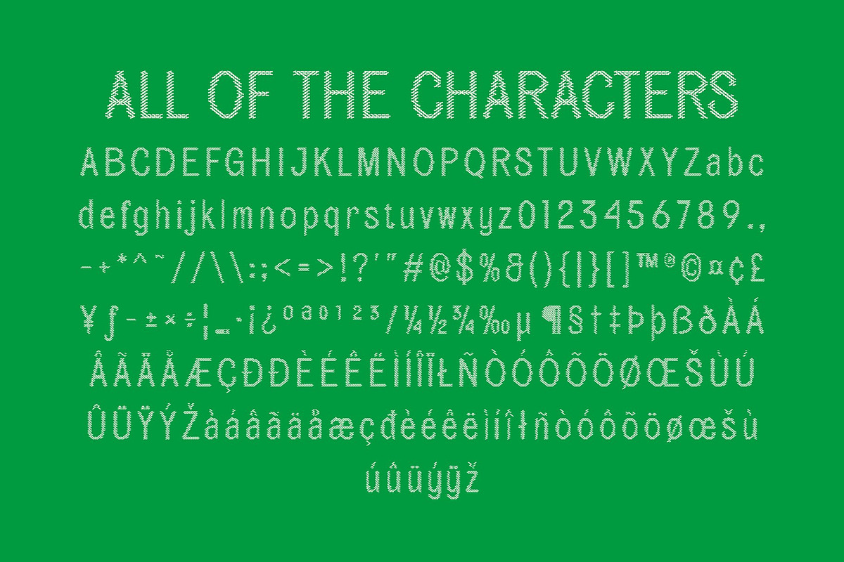 Meditera Bricks, a Sans Serif Font by Craft Supply Co. (Photo 8 of 8)