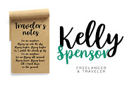 Aivengo Script, a Handwritten Font by supfonts (Thumbnail 3 of 4)