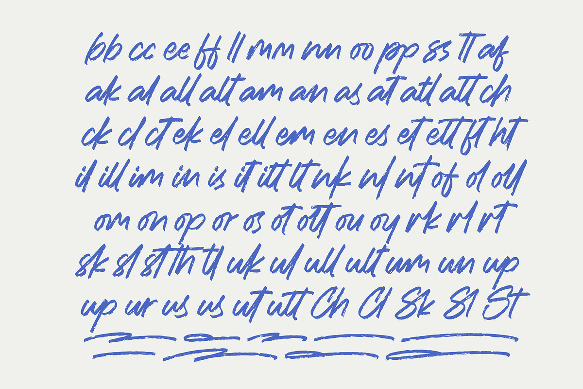 Rashing Skystand Handwritten Brush, a Script Font by Letterena Studios Script (Photo 11 of 15)