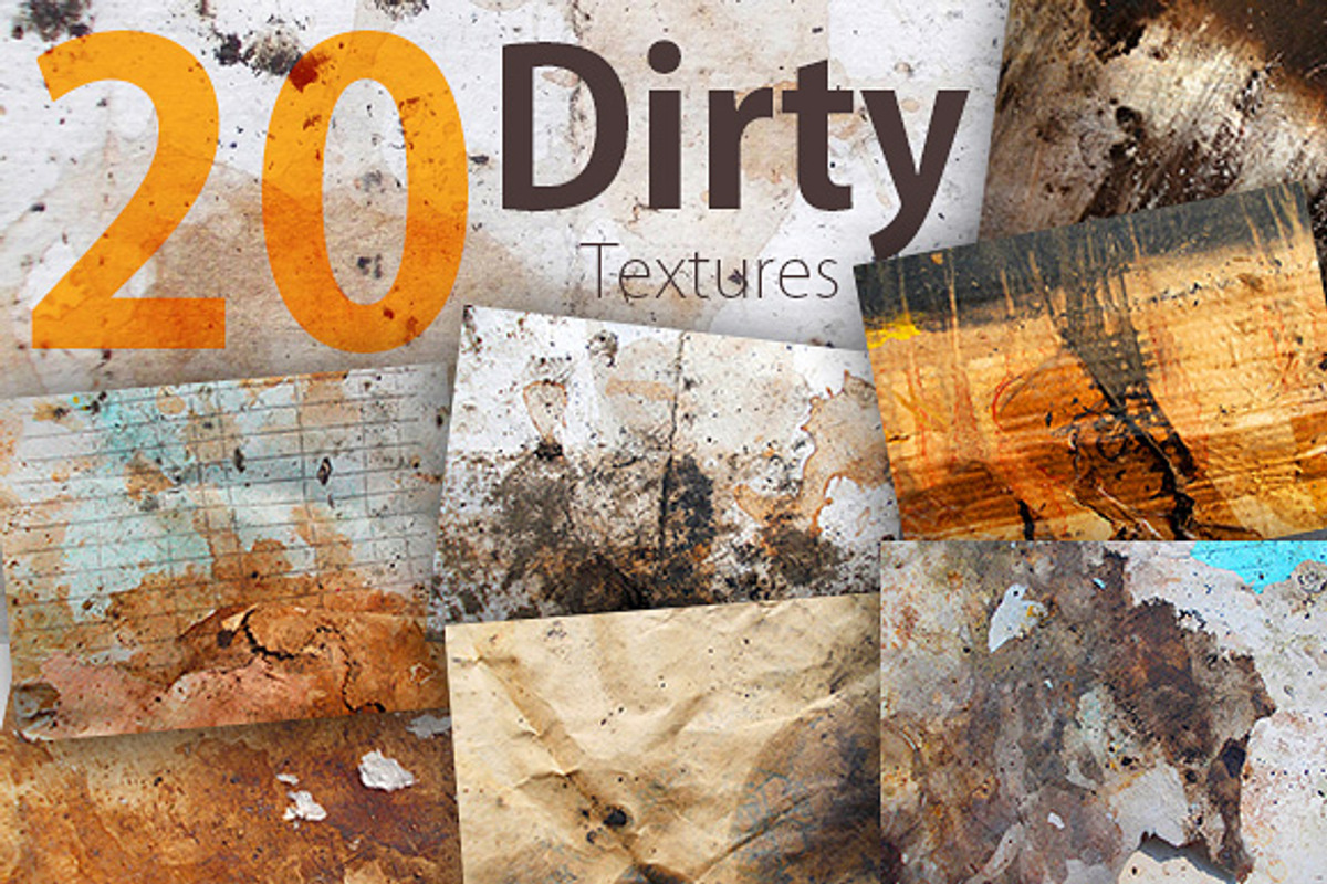 20 Dirty Texture Pack