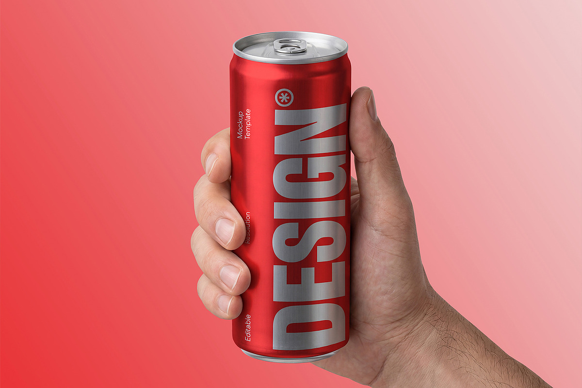 Soda Can Mockup Bundle, a Packaging Mockup by graphypix (Photo 10 of 14)