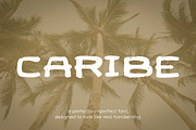 Caribe Handwritten Font + Free Goods, a Font by mpllano14 (Thumbnail 1 of 6)